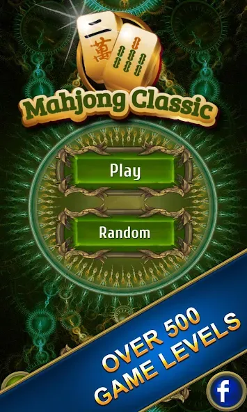Mahjong Classic [MOD: открыты все уровни и подсказки] Screenshot 1