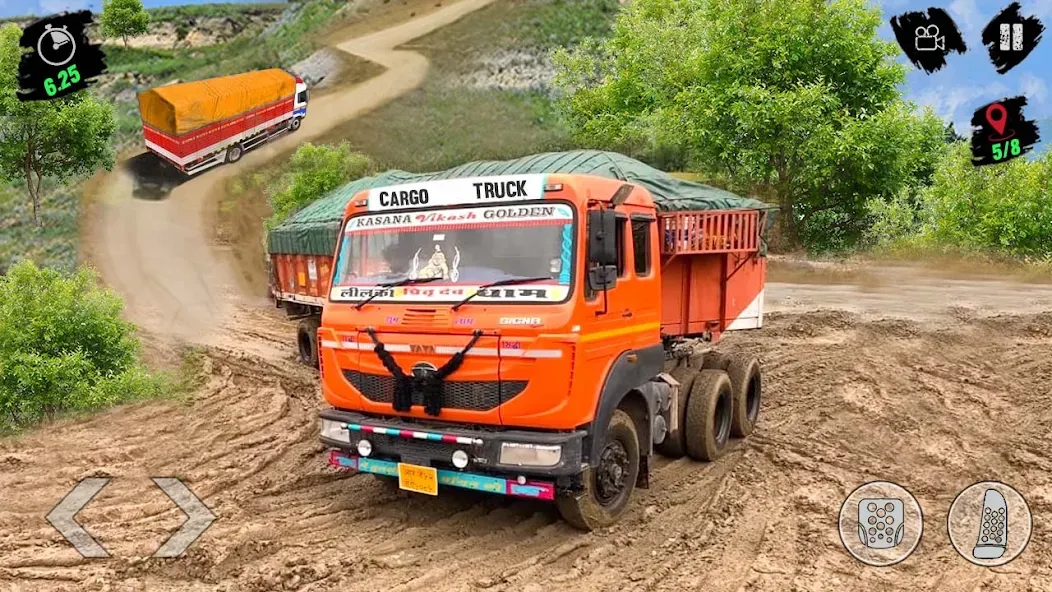 Cargo Truck Simulator Games 3D [MOD: безлимитные деньги и топливо] Screenshot 2