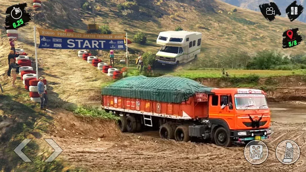 Cargo Truck Simulator Games 3D [MOD: безлимитные деньги и топливо] Screenshot 3