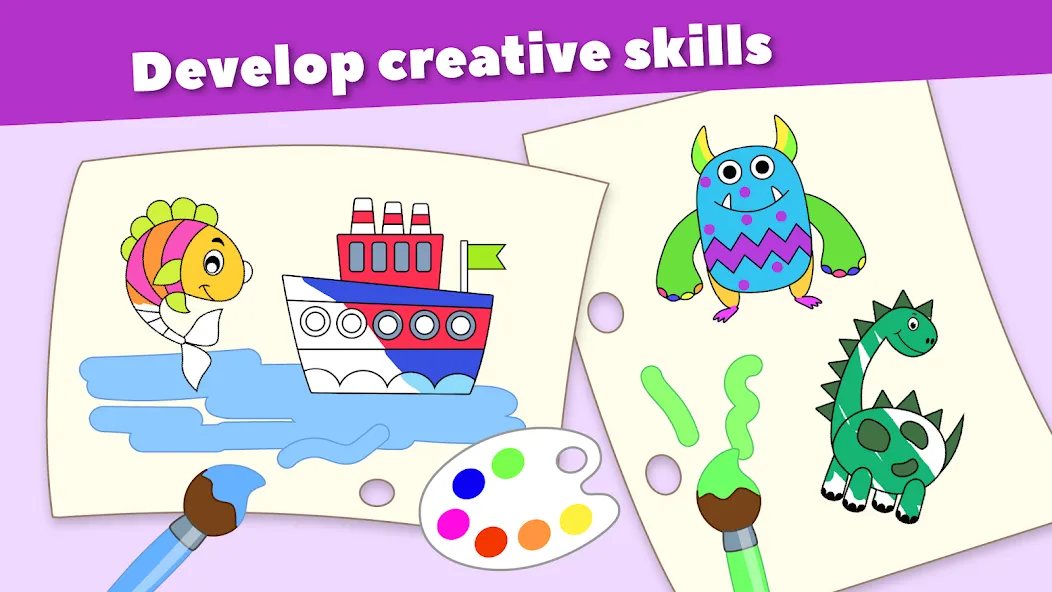 Epicolor: Art &amp; Coloring Games [MOD: все раскраски открыты и без рекламы] Screenshot 4
