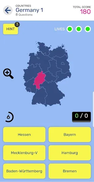 Map Quiz World Geography [MOD: открыты все карты и уровни] Screenshot 2
