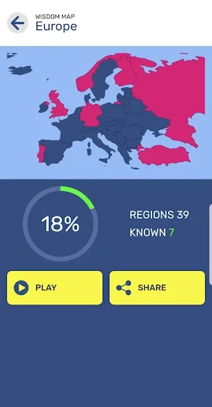 Map Quiz World Geography [MOD: открыты все карты и уровни] Screenshot 4