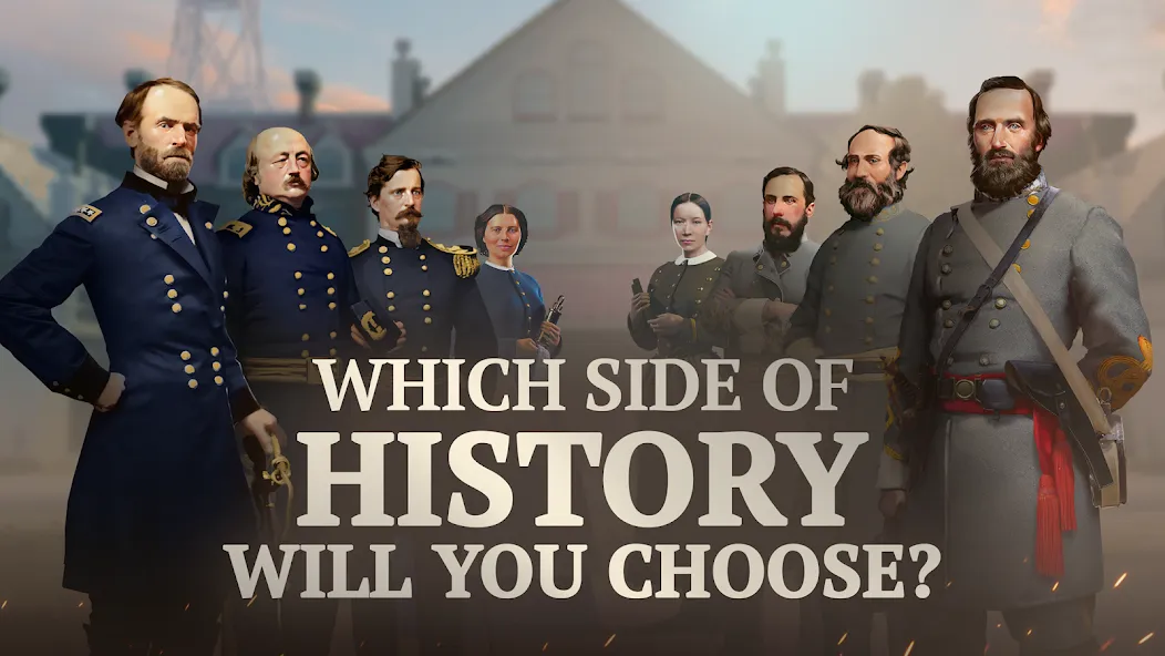 War and Peace: Civil War [MOD: безлимитные ресурсы и быстрая прокачка] Screenshot 1