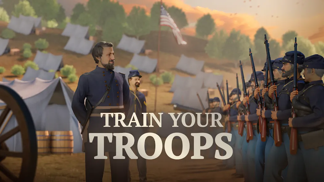 War and Peace: Civil War [MOD: безлимитные ресурсы и быстрая прокачка] Screenshot 3