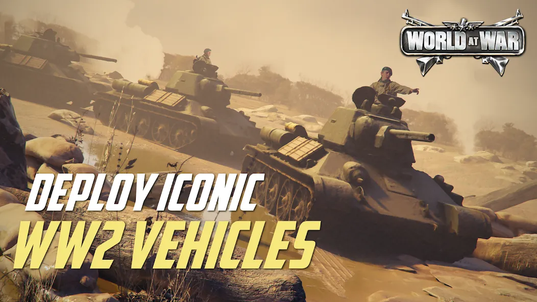 World at War: WW2 Strategy [MOD: безлимитные ресурсы и мощная армия] Screenshot 3