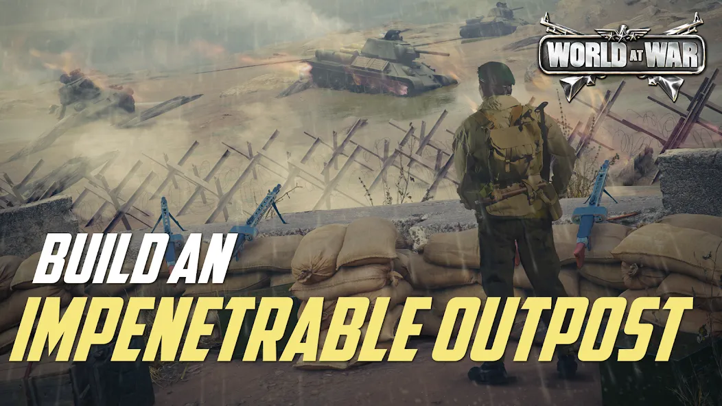 World at War: WW2 Strategy [MOD: безлимитные ресурсы и мощная армия] Screenshot 5