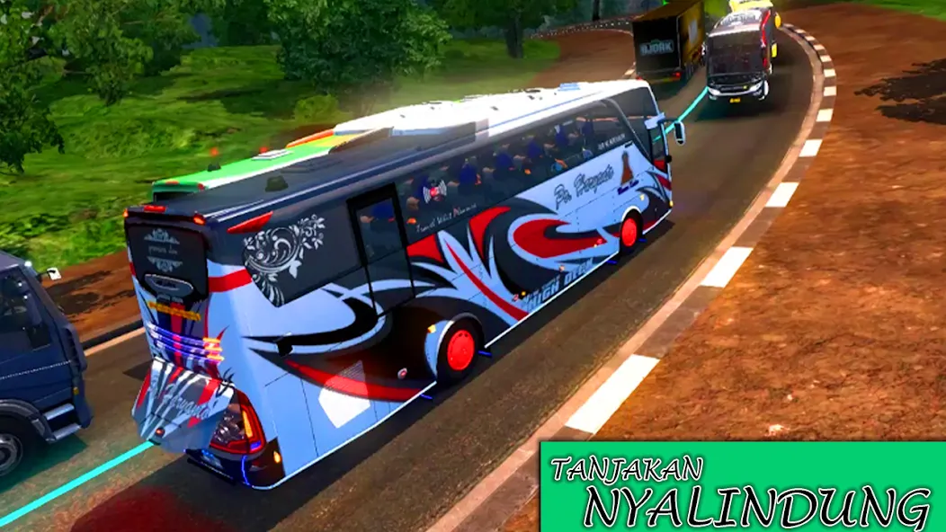 Bus Basuri Lintas Expedisi [MOD: безлимитные деньги и все автобусы открыты] Screenshot 3