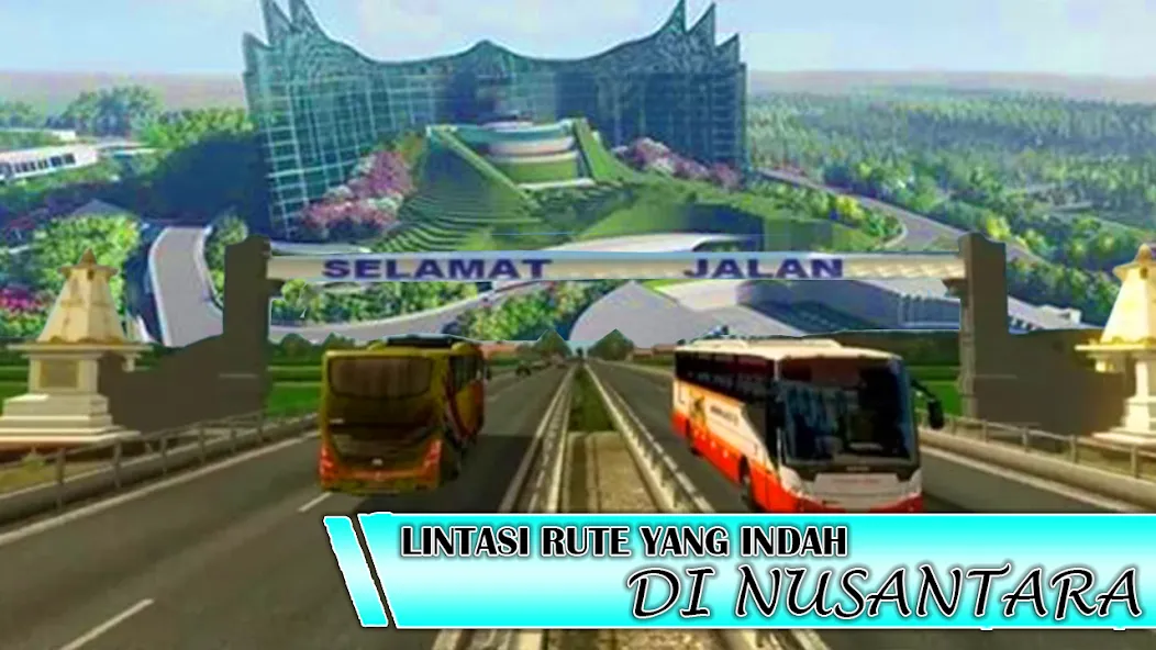 Bus Basuri Lintas Expedisi [MOD: безлимитные деньги и все автобусы открыты] Screenshot 4