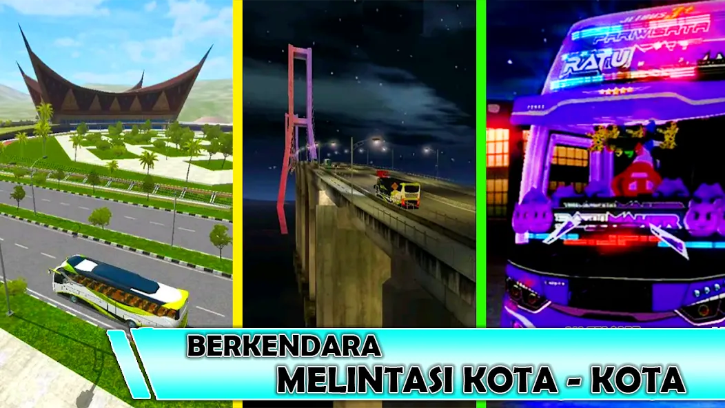 Bus Basuri Lintas Expedisi [MOD: безлимитные деньги и все автобусы открыты] Screenshot 5