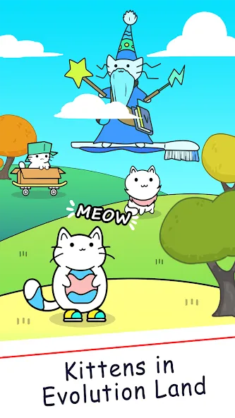Cat Game Purland offline games [MOD: безлимитные монеты и все котики открыты] Screenshot 2