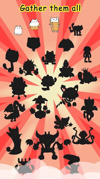 Cat Game Purland offline games [MOD: безлимитные монеты и все котики открыты] Screenshot 4