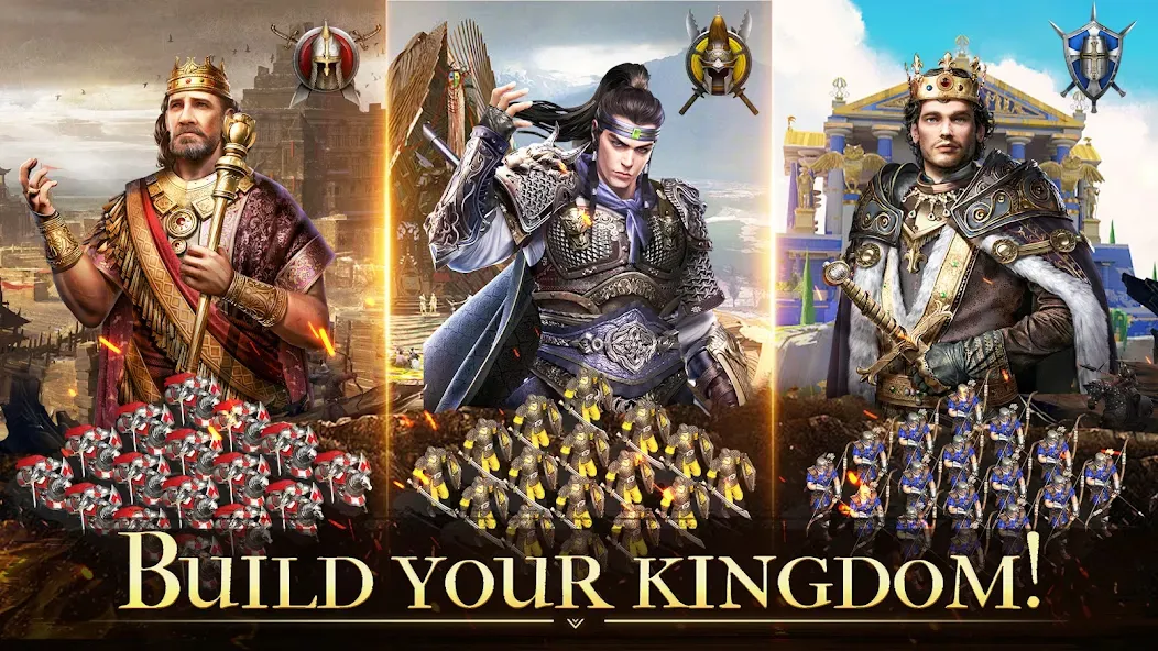 Rising: War for Dominion [MOD: безлимитные ресурсы и усиленная армия] Screenshot 1