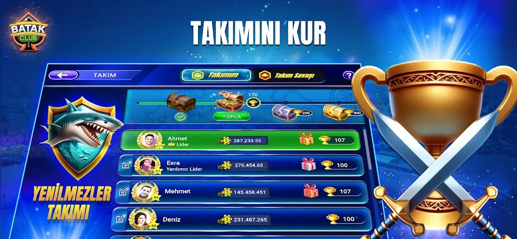 Batak Club - Play Spades [MOD: безлимитные монеты и подсказки] Screenshot 5