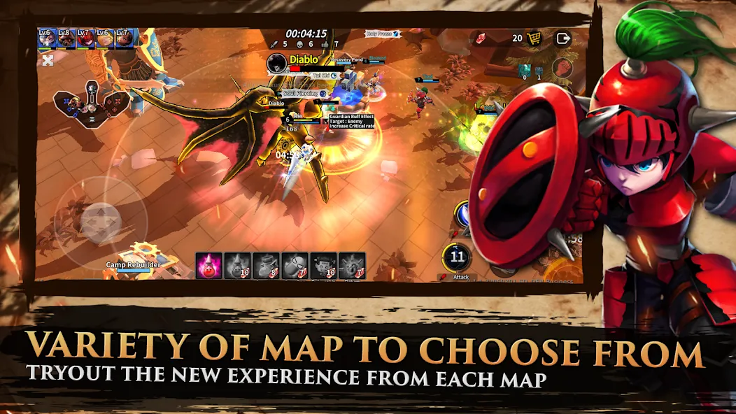 Fight of Legends [MOD: безлимитные деньги и усиленные герои] Screenshot 3