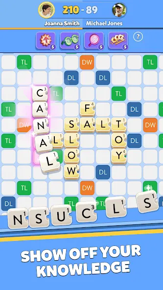 Word Crack: Board Fun Game [MOD: безлимитные подсказки и монеты] Screenshot 1