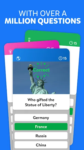 Trivia Crack [MOD: безлимитные подсказки и жизни] Screenshot 3