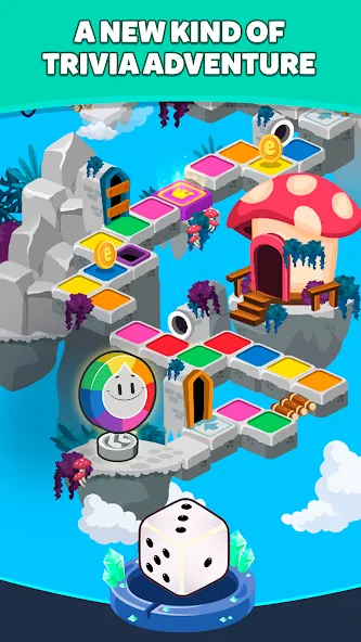 Adventure Trivia Crack [MOD: безлимитные подсказки и жизни] Screenshot 3