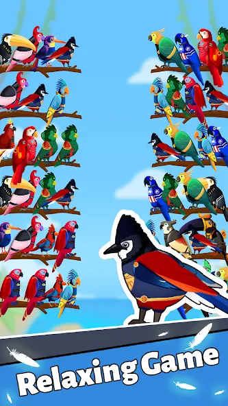 Bird Puzzle - Color Game [MOD: без рекламы и все уровни открыты] Screenshot 5