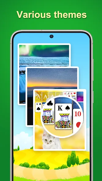 Solitaire - 2024 [MOD: неограниченные подсказки и отмены] Screenshot 3