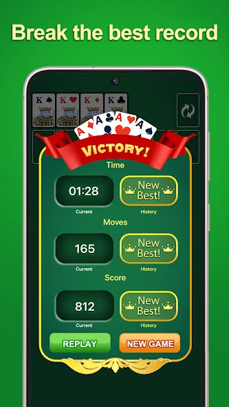 Solitaire - 2024 [MOD: неограниченные подсказки и отмены] Screenshot 5