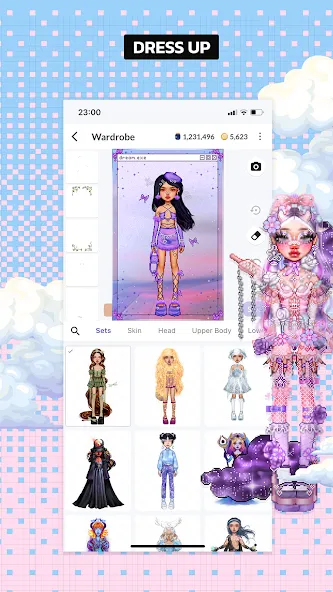 Everskies: Virtual Dress up [MOD: безлимитные деньги и одежда разблокирована] Screenshot 2