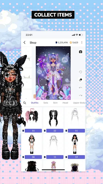 Everskies: Virtual Dress up [MOD: безлимитные деньги и одежда разблокирована] Screenshot 5