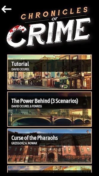 Chronicles of Crime [MOD: открыты все дела и подсказки] Screenshot 5