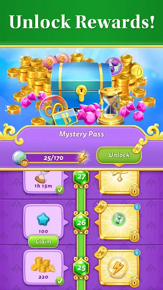 Merge Mansion [MOD: бесконечные монеты и энергия] Screenshot 5