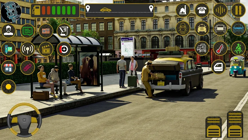 Indian Taxi Simulator car Game [MOD: безлимитные деньги и все машины открыты] Screenshot 3