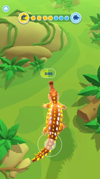 Evolution Merge - Eat and Grow [MOD: безлимитные деньги и все существа открыты] Screenshot 2