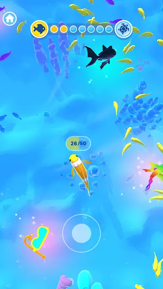 Evolution Merge - Eat and Grow [MOD: безлимитные деньги и все существа открыты] Screenshot 4