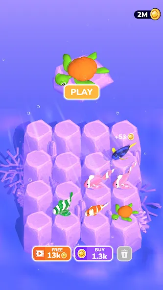 Evolution Merge - Eat and Grow [MOD: безлимитные деньги и все существа открыты] Screenshot 5