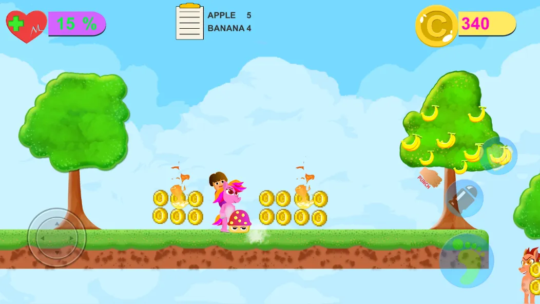 Dora Riding Pony Escape Jungle [MOD: безлимитные монеты и все уровни] Screenshot 3