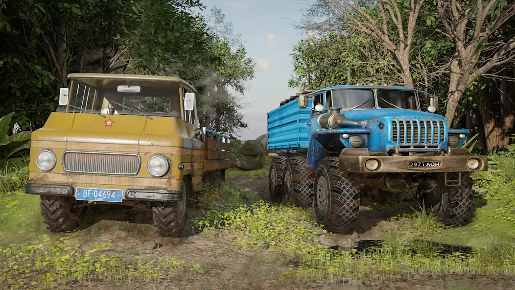 Offroad Mud Truck Driving Sim [MOD: безлимитные деньги и всё открыто] Screenshot 3