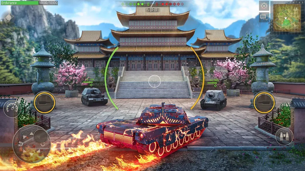Battle Tanks: Tank Games WW2 [MOD: безлимитные деньги и все танки] Screenshot 1