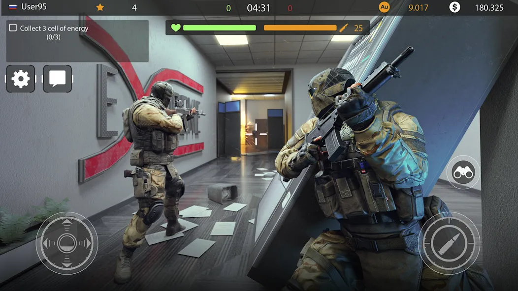Code of War：Gun Shooting Games [MOD: безлимитные деньги и патроны] Screenshot 1
