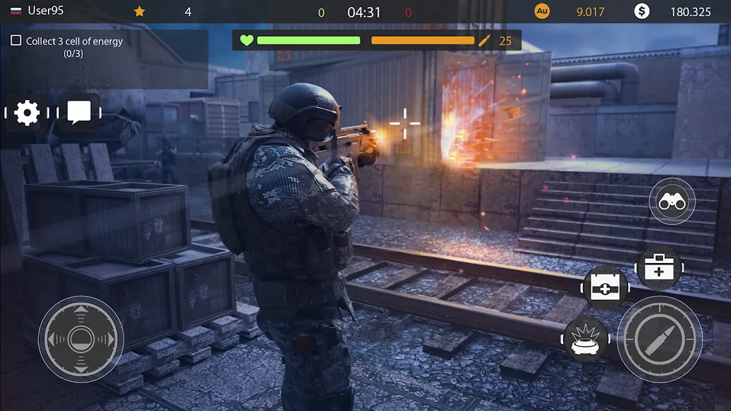 Code of War：Gun Shooting Games [MOD: безлимитные деньги и патроны] Screenshot 5