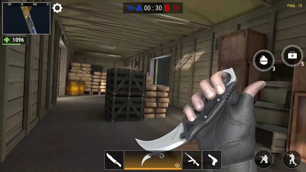 Modern Gun: Shooting War Games [MOD: безлимитные деньги и оружие] Screenshot 2