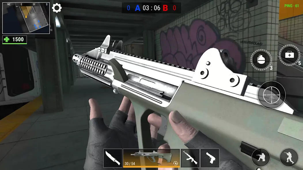 Modern Gun: Shooting War Games [MOD: безлимитные деньги и оружие] Screenshot 3