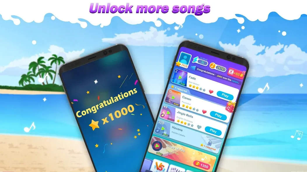 Dream Piano [MOD: много алмазов и все песни открыты] Screenshot 1