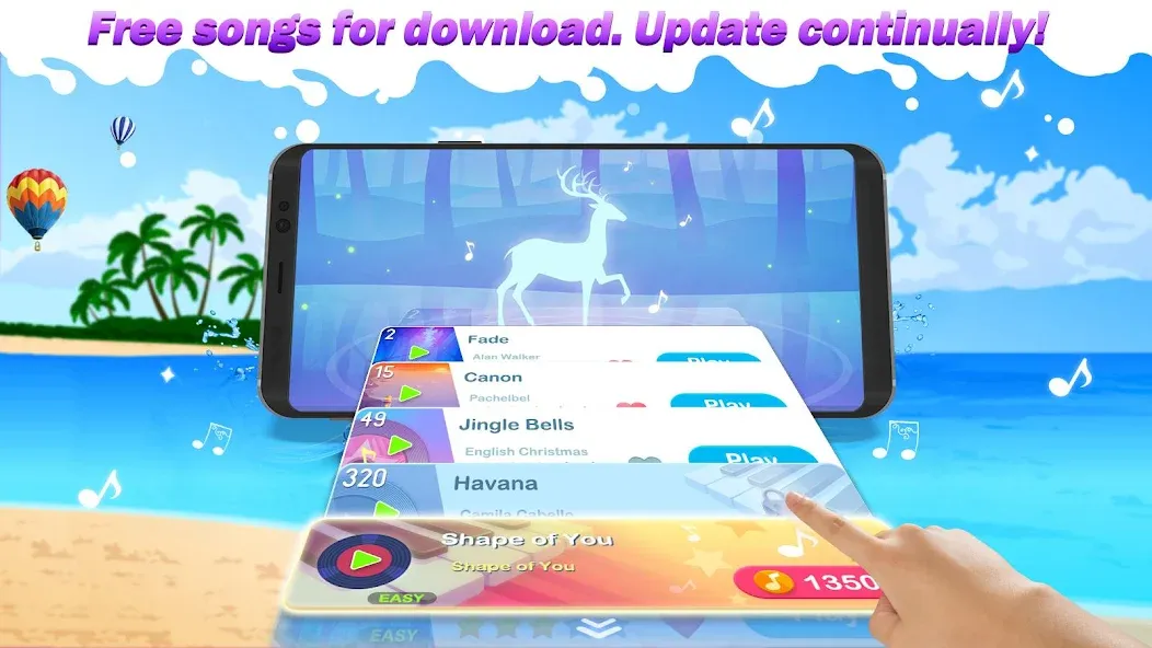 Dream Piano [MOD: много алмазов и все песни открыты] Screenshot 2