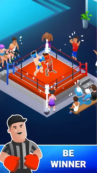 Boxing Gym Tycoon 3D: MMA Club [MOD: безлимитные деньги и энергия] Screenshot 2
