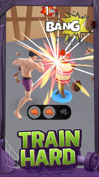 Idle Gym Life: Strong Man [MOD: безлимитные деньги и сила] Screenshot 1