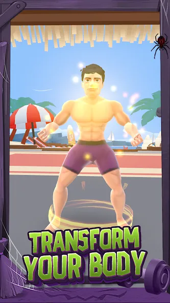 Idle Gym Life: Strong Man [MOD: безлимитные деньги и сила] Screenshot 3