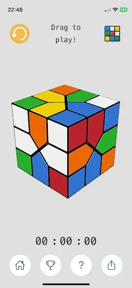 Rubik Master: Cube Puzzle 3D [MOD: подсказки и все кубики открыты] Screenshot 5