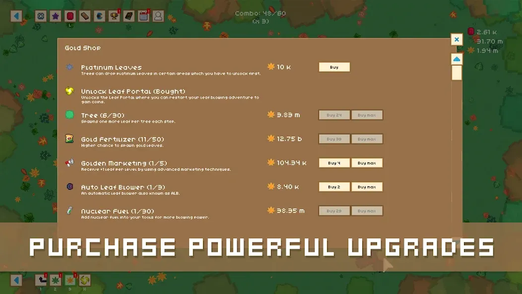 Leaf Blower Revolution Idle [MOD: безлимитные деньги и ускоренная прокачка] Screenshot 2