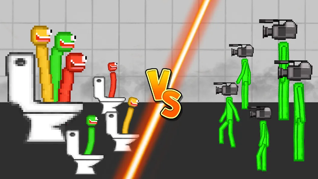 Stickman Playground [MOD: безлимитные монеты и разблокированы уровни] Screenshot 1