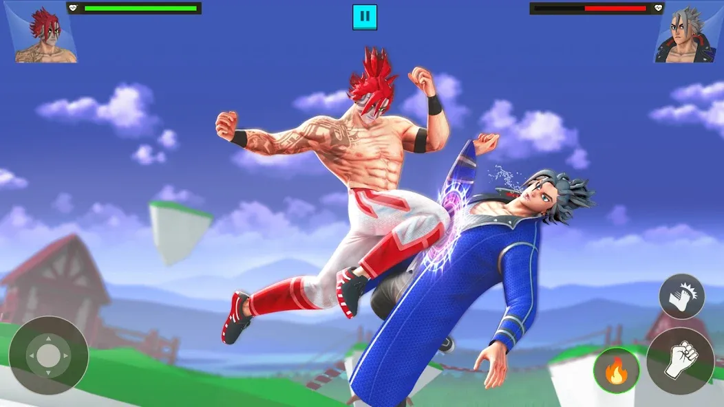 Anime Fighting Game [MOD: безлимитные монеты и разблокированы герои] Screenshot 1