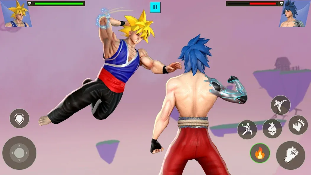 Anime Fighting Game [MOD: безлимитные монеты и разблокированы герои] Screenshot 3