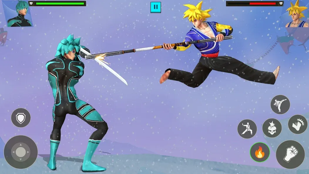 Anime Fighting Game [MOD: безлимитные монеты и разблокированы герои] Screenshot 5